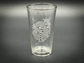 46 High Peaks Adirondacks Pint Glass – Etched | Durable Hiking Gift