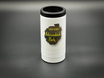 Entering the Adirondack Park sign Insulated Slim Can Holder