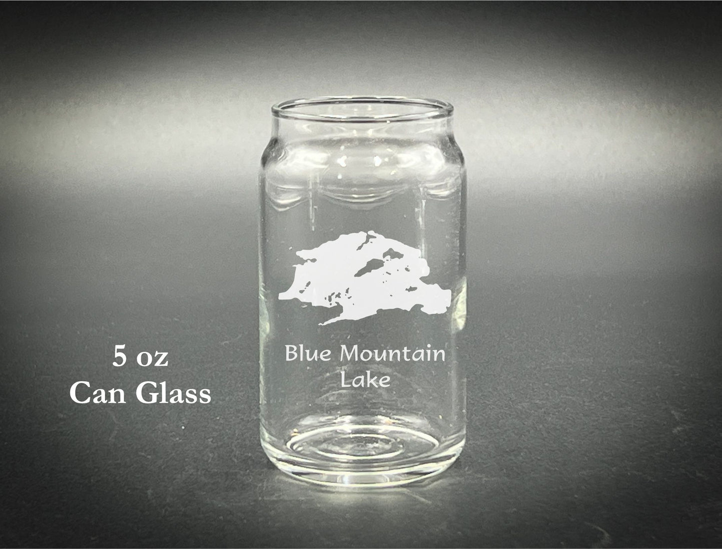 Blue Mountain Lake -  5 oz Taster Can Glass
