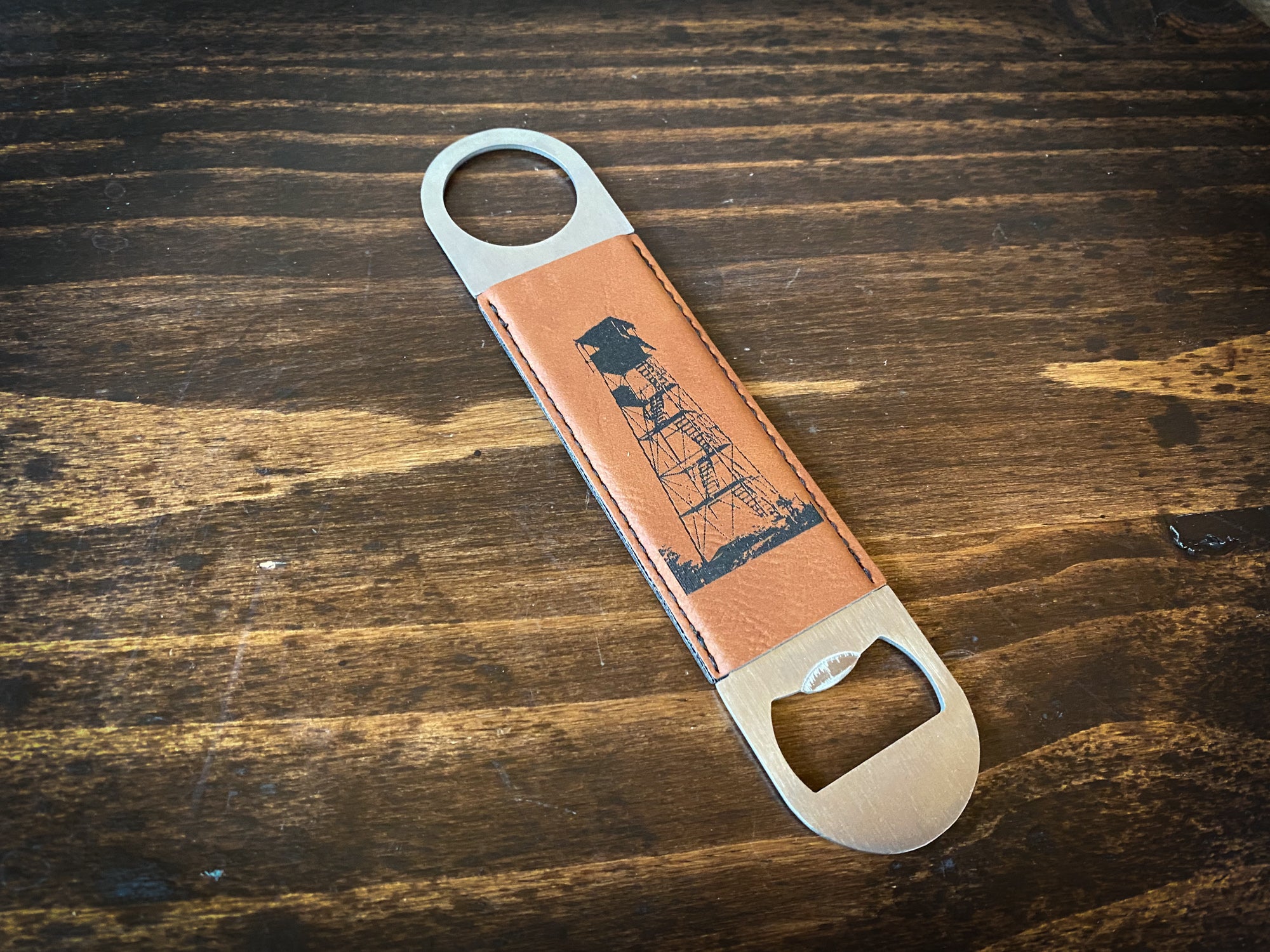 Your Design or Logo - Leatherette Bottle Opener