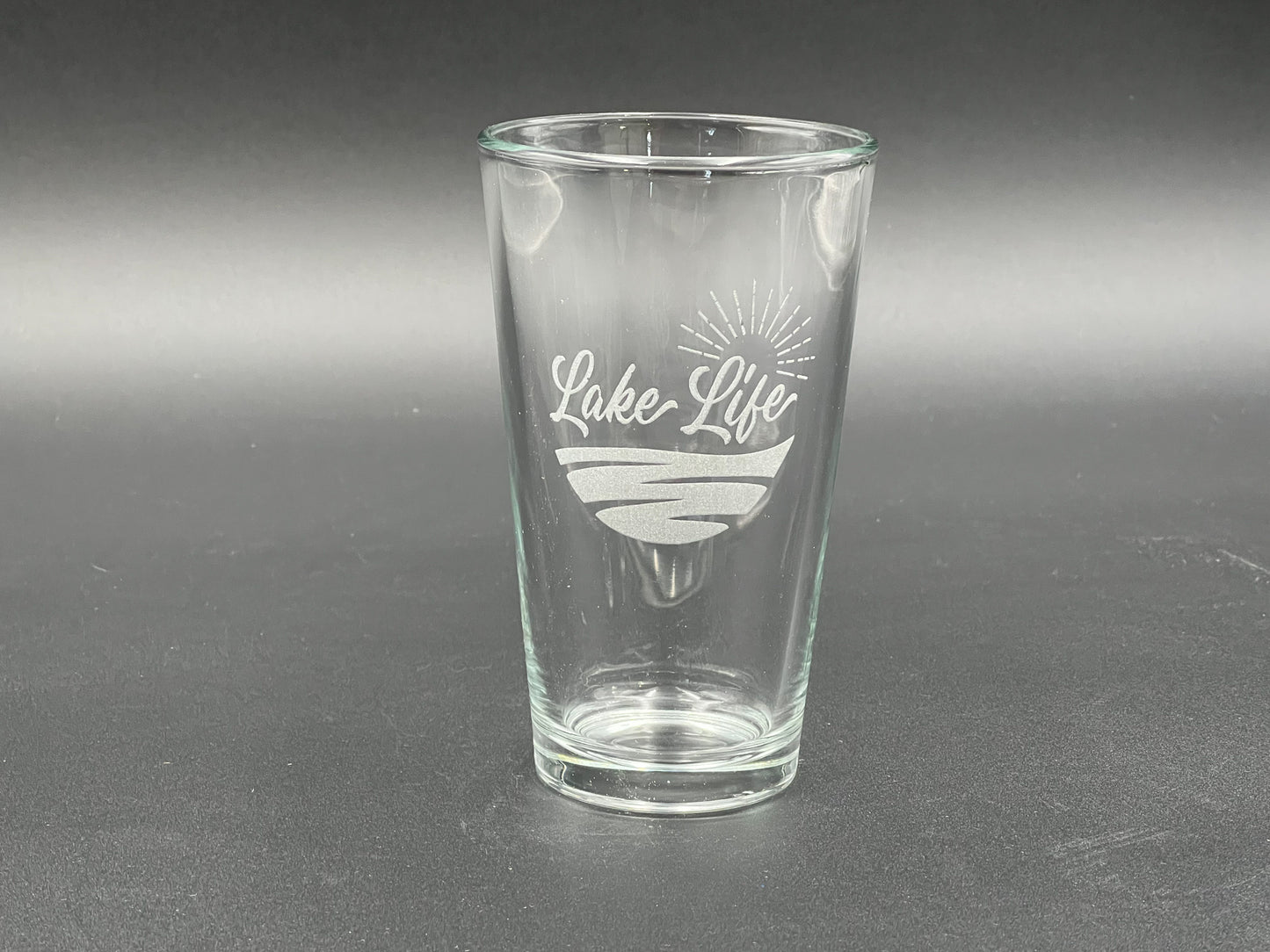 Lake Life Sunny Days -  Pint glass