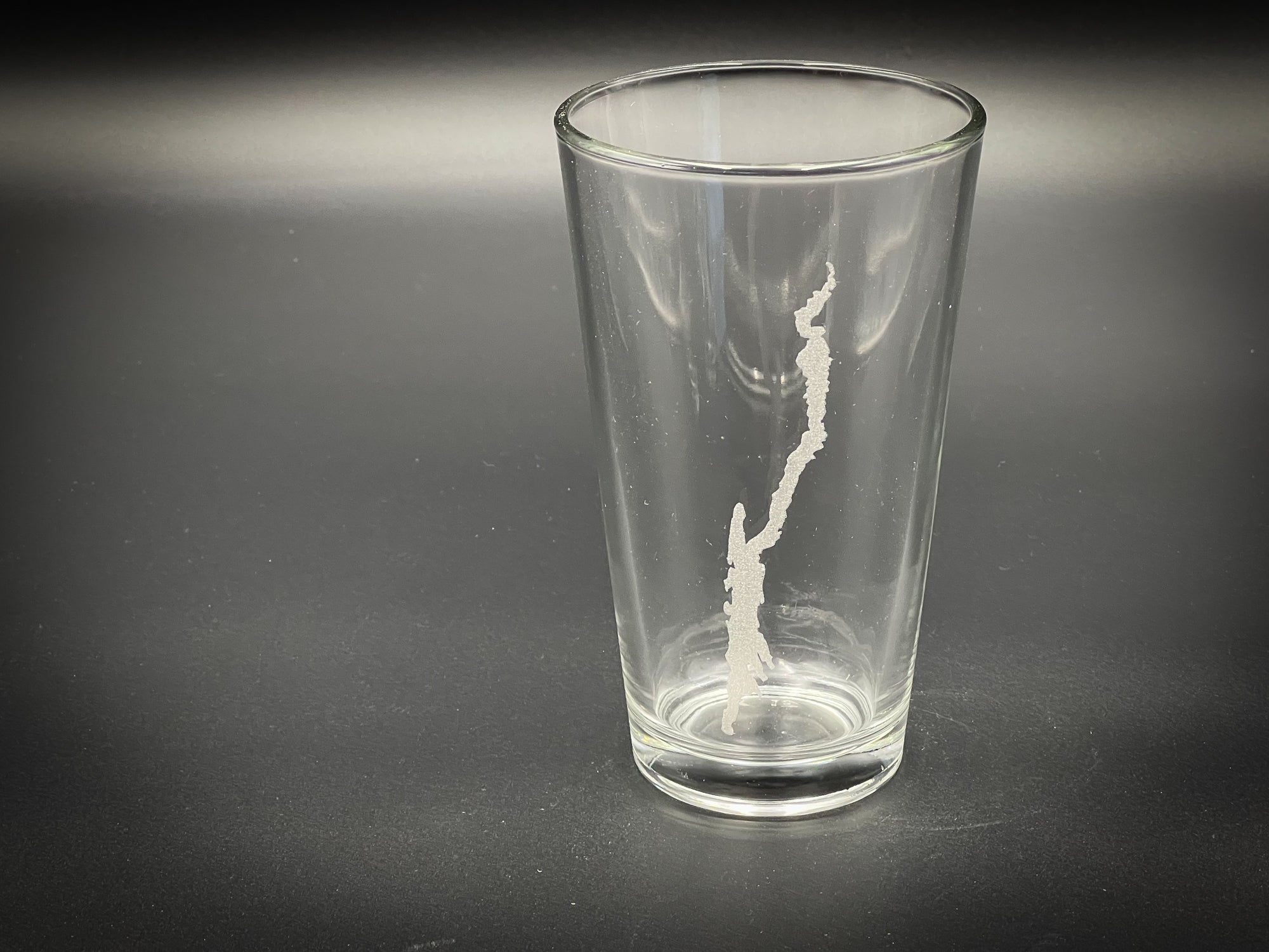 Lake George New York Engraved Pint Glass