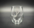 Lake Lanier Georgia 15 oz Stemless Wine Glasses
