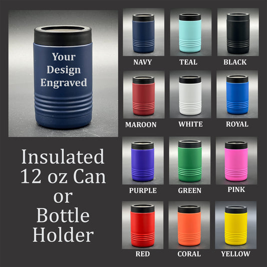 Your Design - Insulated 12 oz Can and Bottle Holder