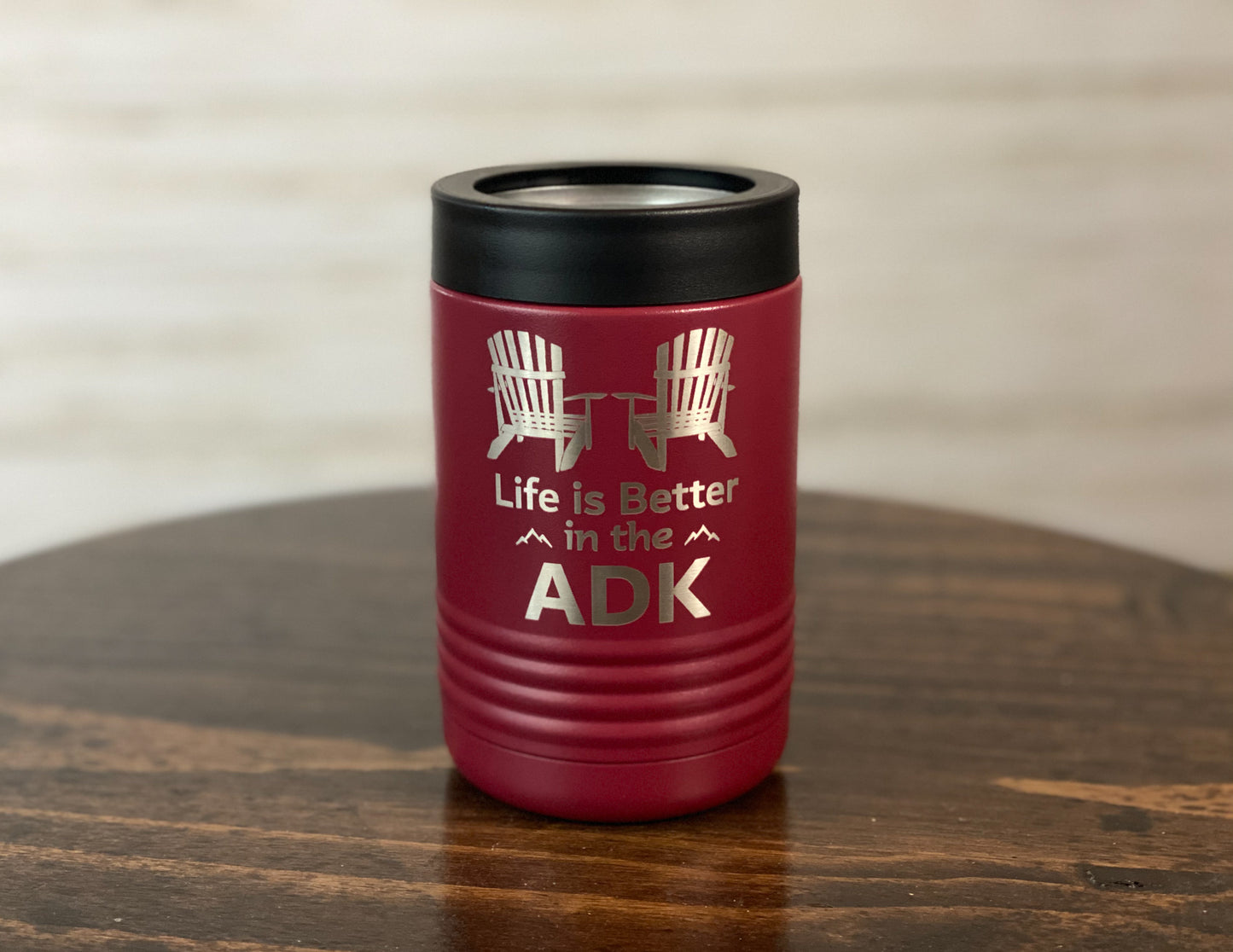 Life is Better in the ADK Insulated Can and Bottle Holder