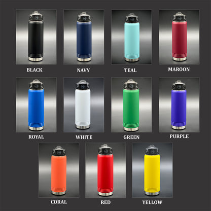 Trees 20 oz Insulated Water Bottle