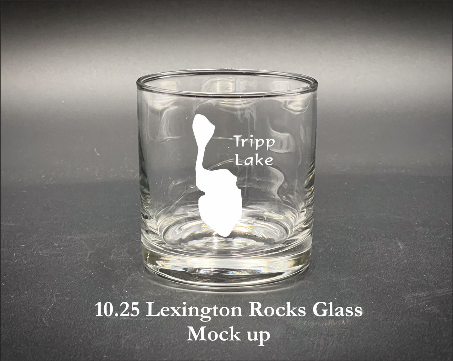 Tripp Lake  Laser Engraved Glassware