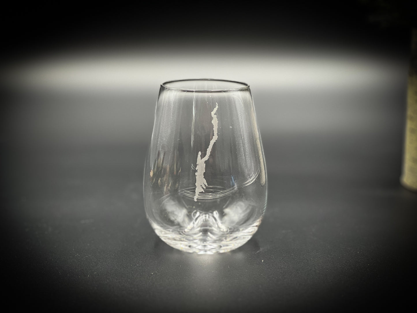 Lake George New York 16 oz Crystal Stemless