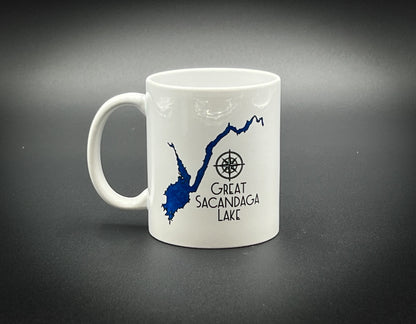 Great Sacandaga Lake New York 11 oz Ceramic Mug