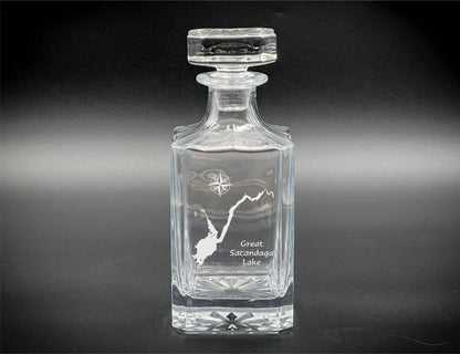 Make My Lake - 750ml Whiskey Decanter