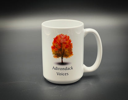 Adirondack Voice fall tree 15 oz Ceramic Mug
