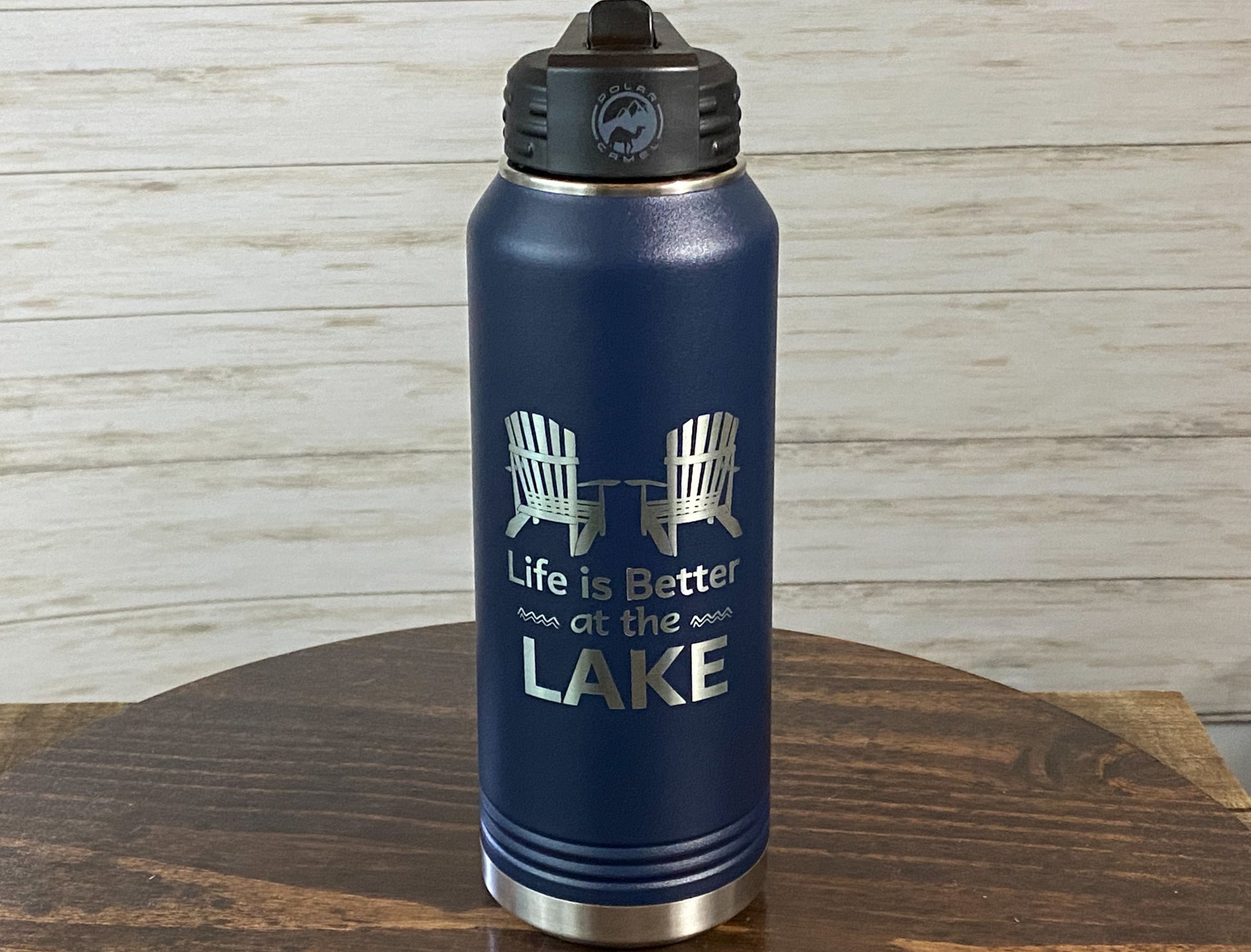 Green Trees Water Bottle - Stainless Steel, Insulated, Indestructible