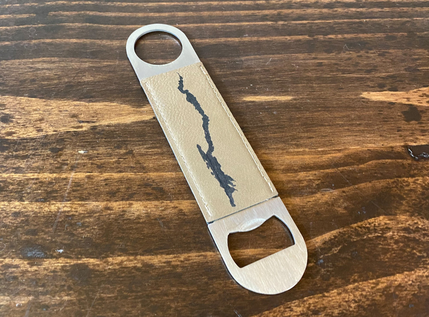 Lake George - Leatherette Bottle Opener