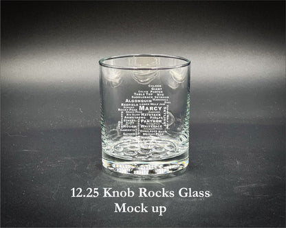 46 High Peaks 12.25 oz Double Rocks Glass