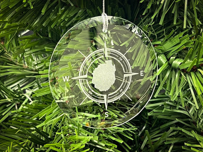 GLASSORN - Clear Glass Ornament