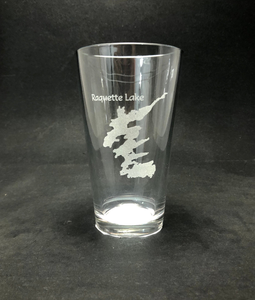 Raquette Lake New York  Pint Glass