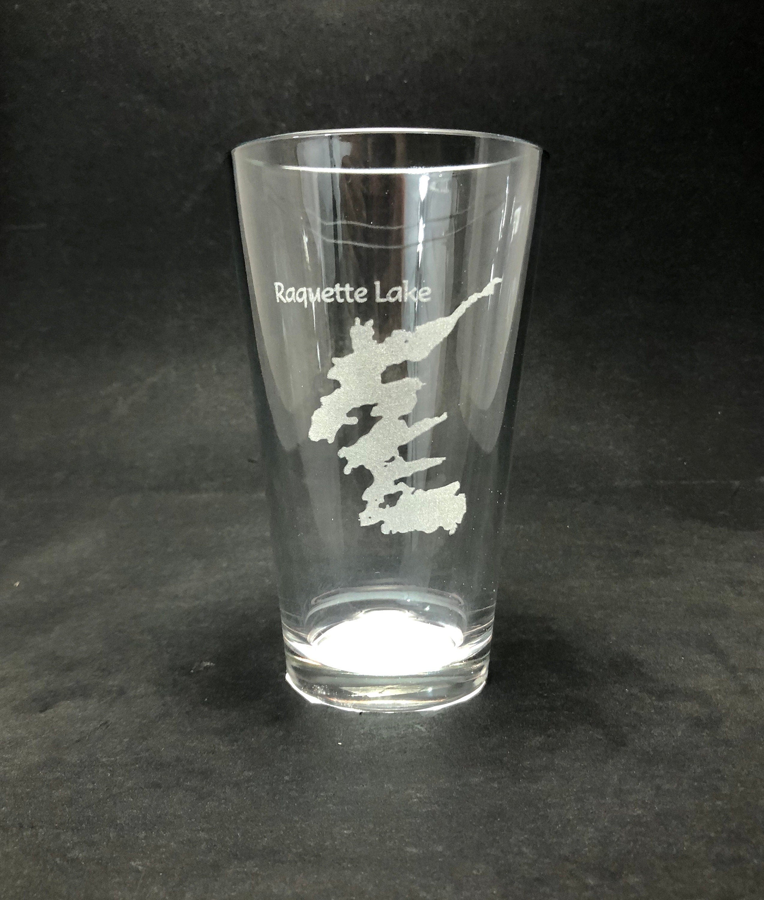 Raquette Lake New York  Pint Glass