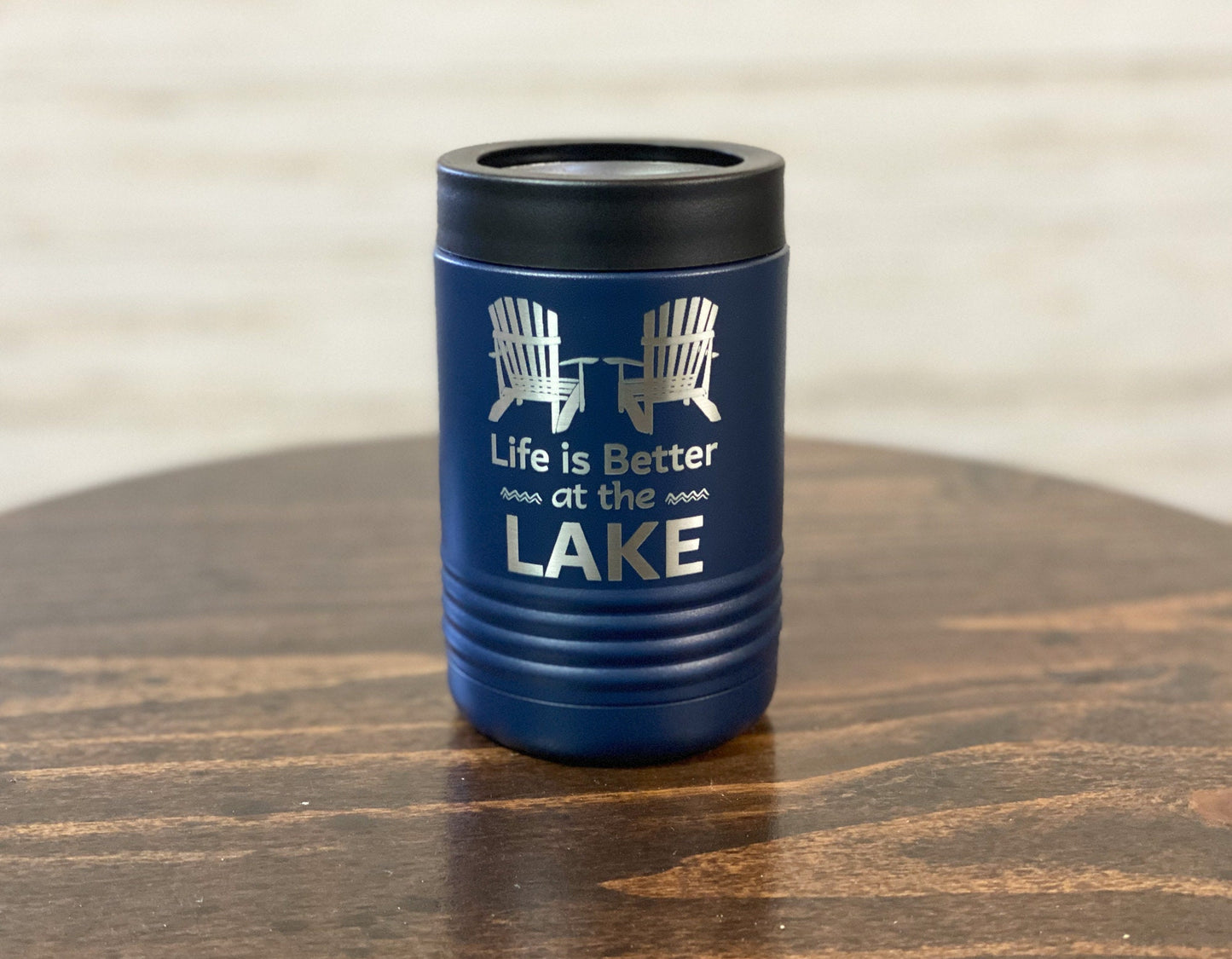 Life is better at the Lake Insulated Can and Bottle Holder