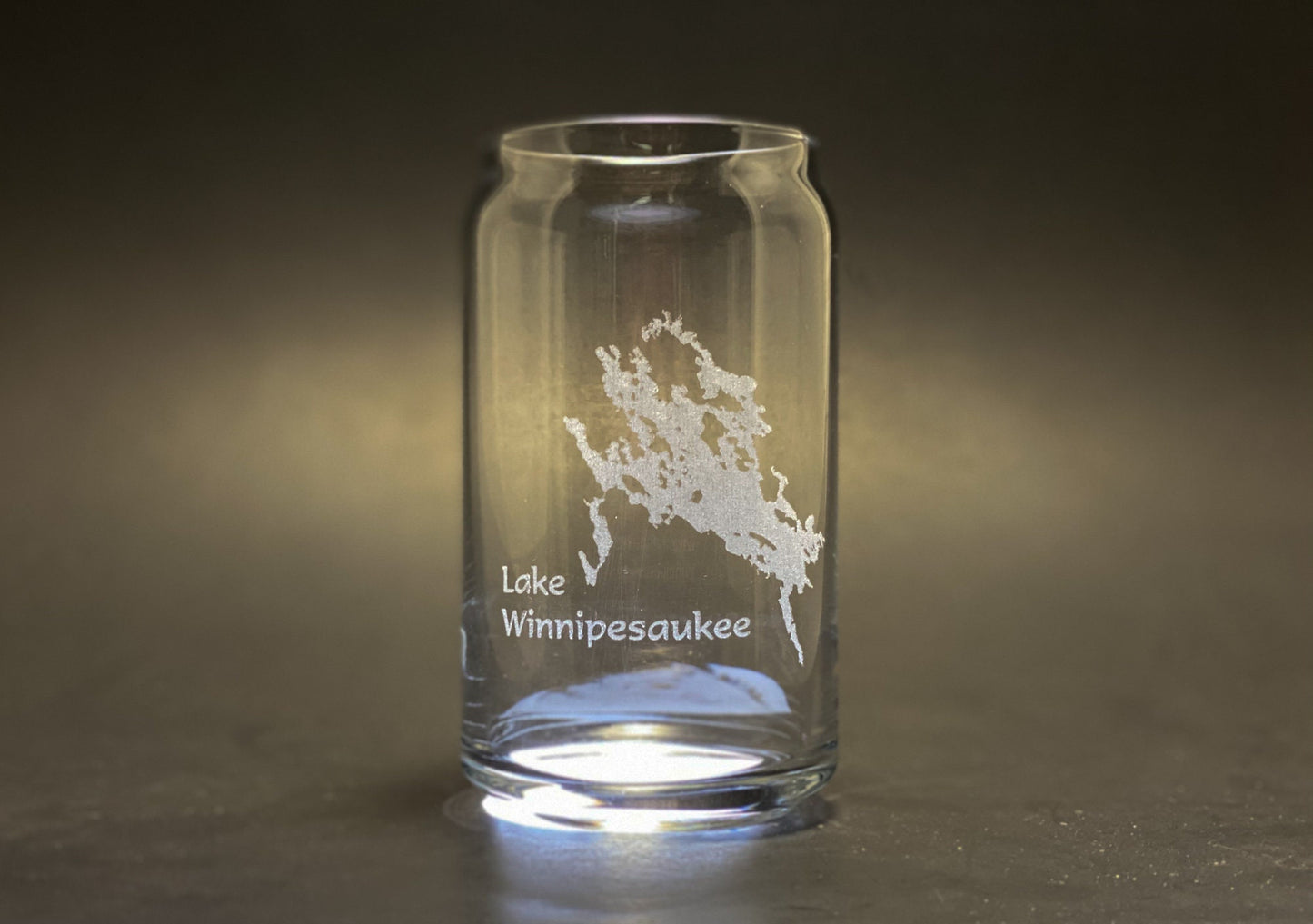 Make My Lake - 16 oz Can Glass