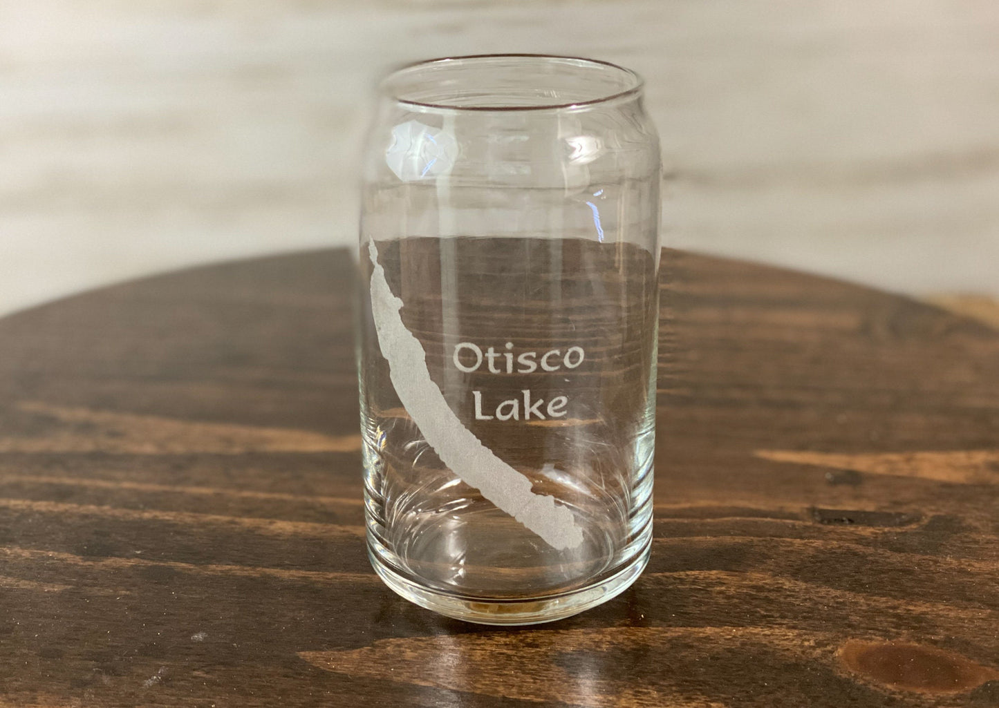 Make My Lake - 16 oz Can Glass