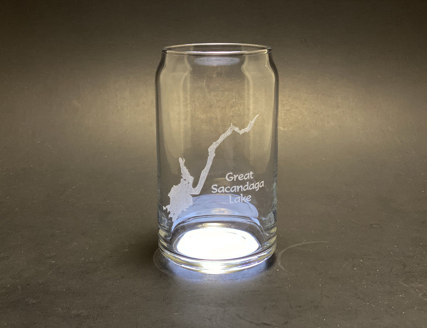 Make My Lake - 16 oz Can Glass