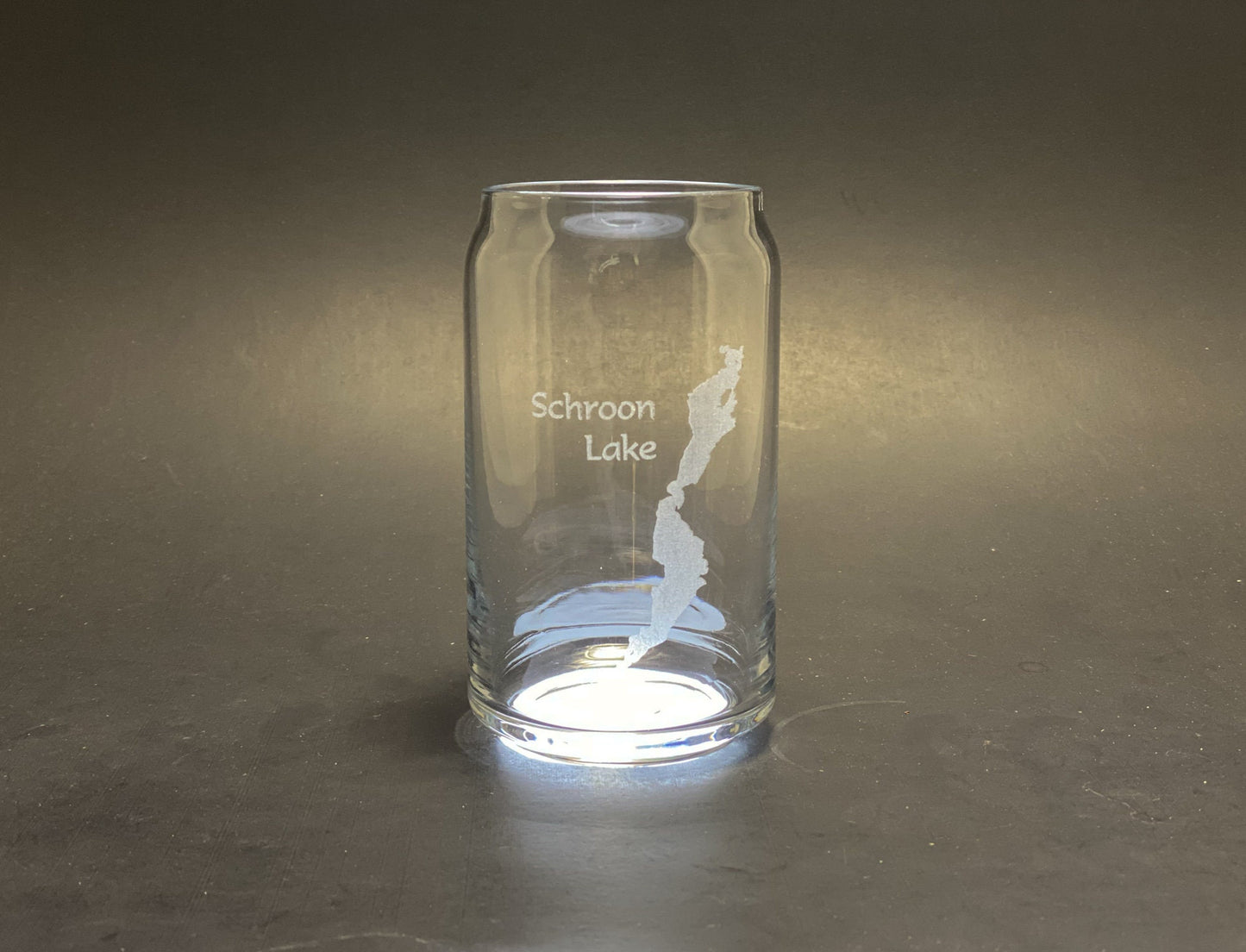 Make My Lake - 16 oz Can Glass