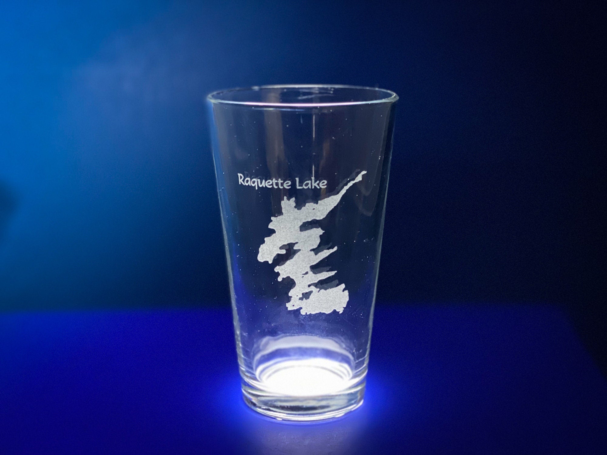 Raquette Lake New York  Pint Glass