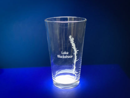 Lake Blackshear Georgia Pint Glass - Laser engraved pint glass