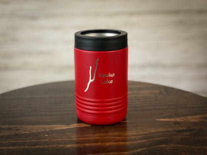 Keuka Lake New York Insulated Can and Bottle Holder