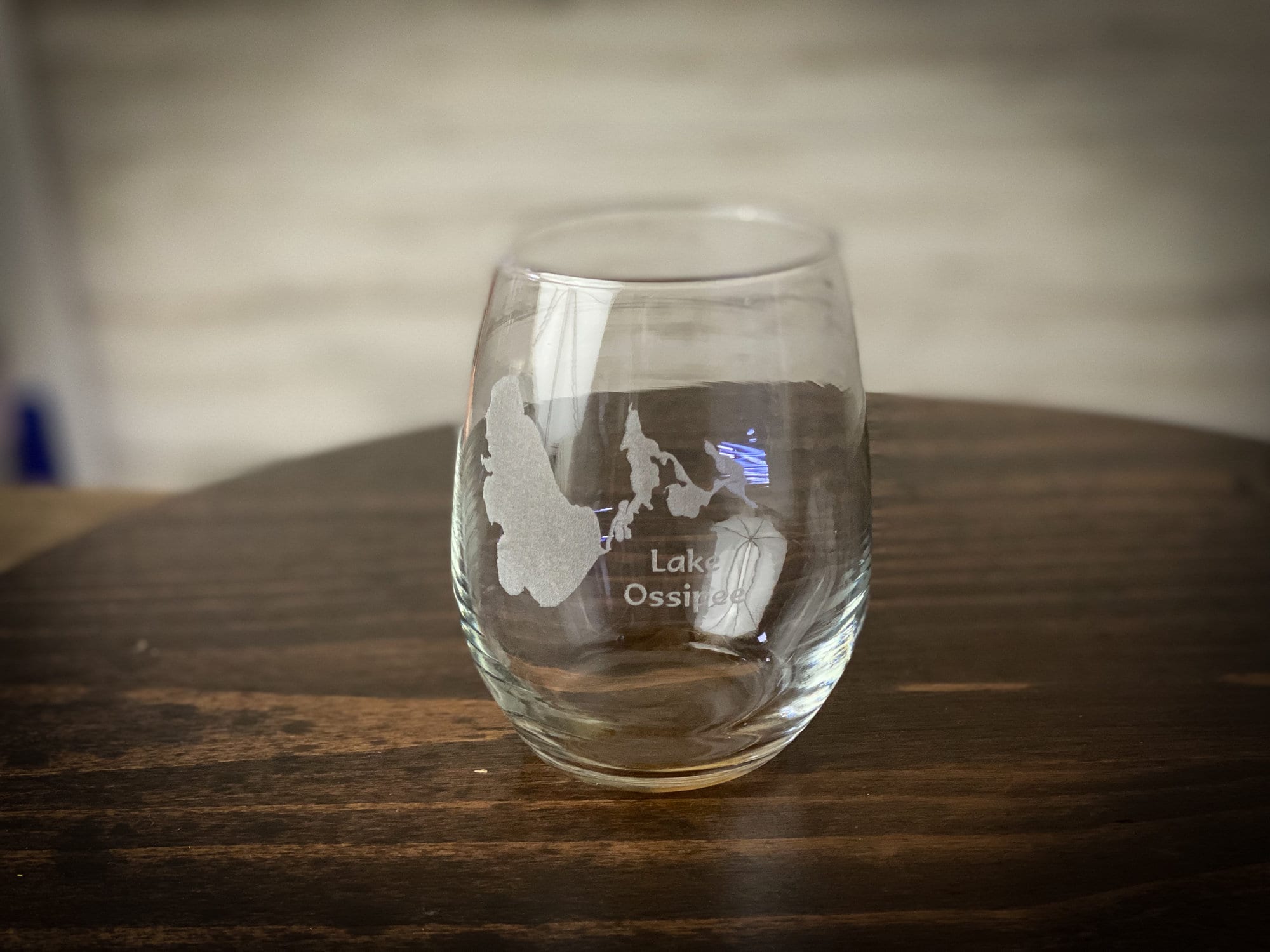 Make My Lake 21 oz Stemless Wine Glass