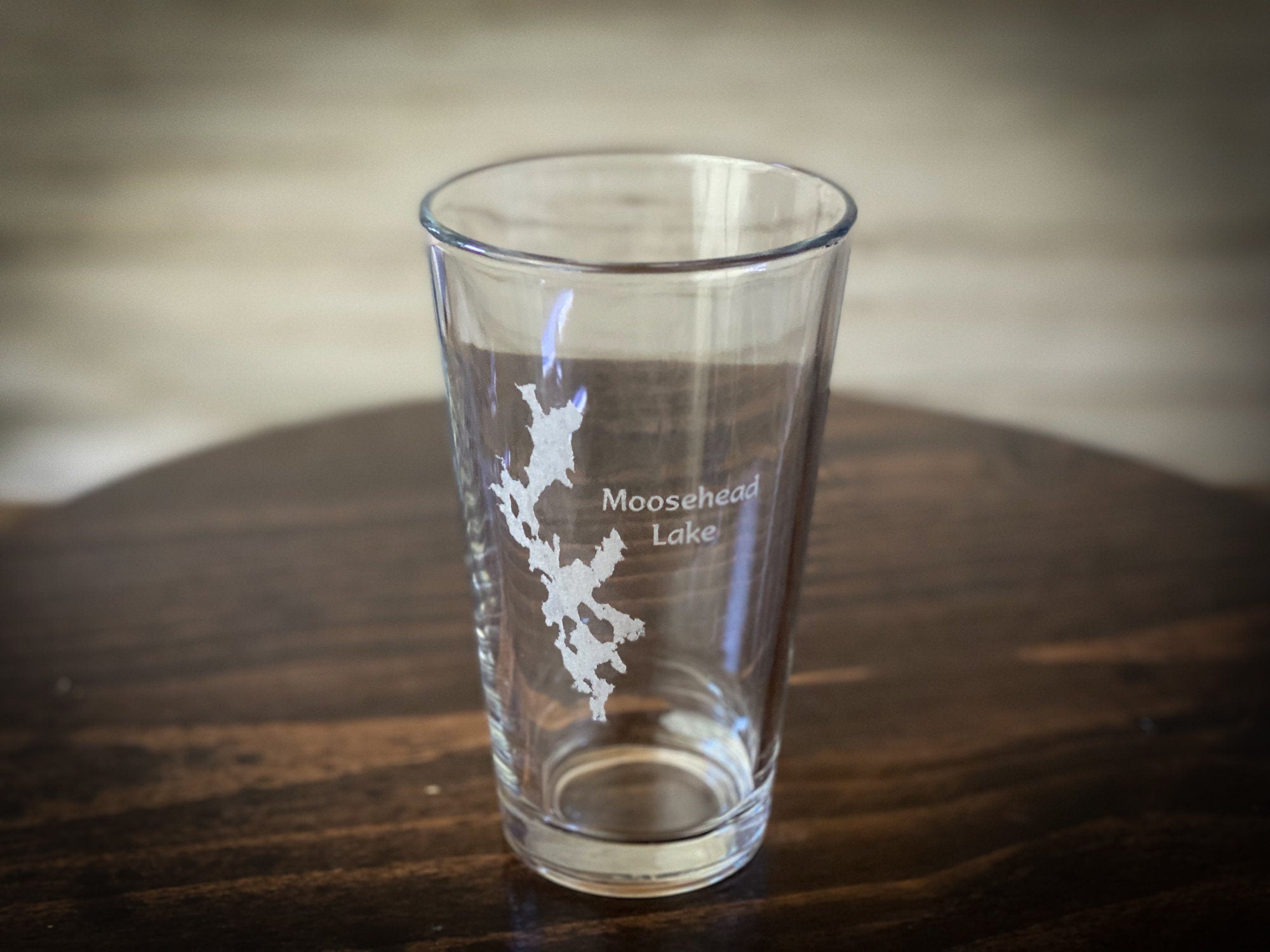 Make My Lake Pint glass