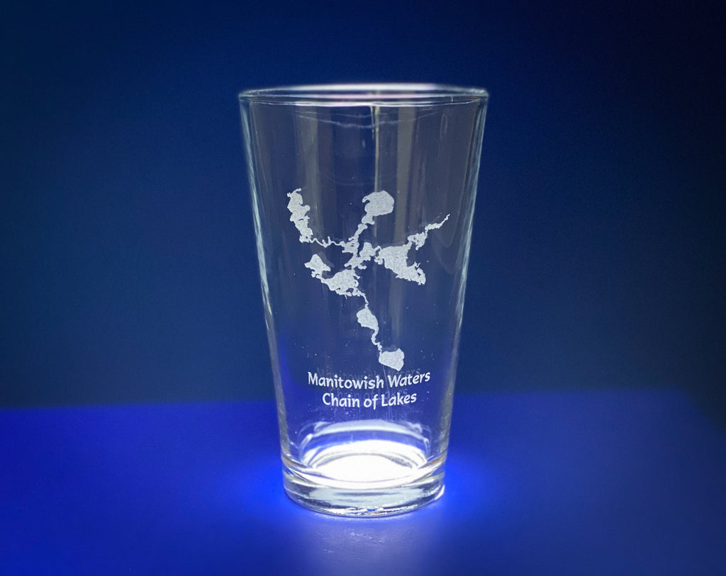 Make My Lake Pint glass