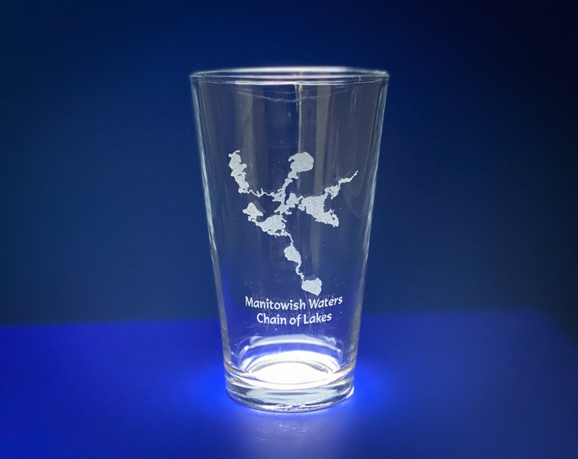 Make My Lake Pint glass