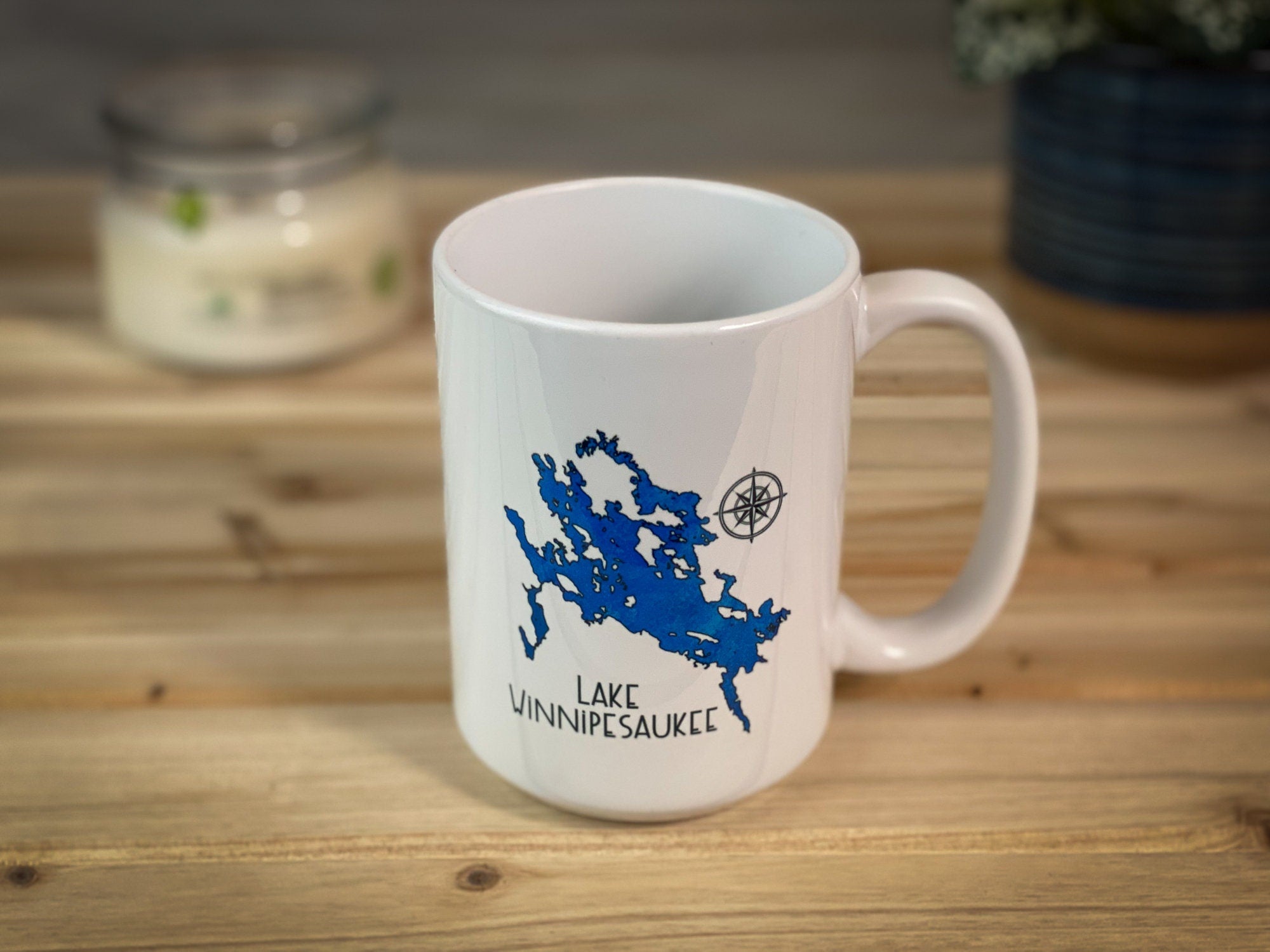 Make My Lake 15 oz Ceramic Mug