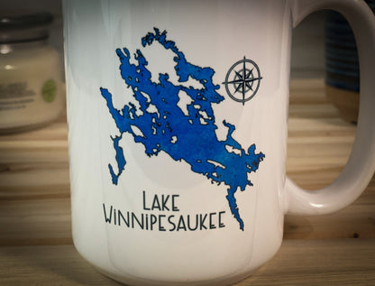 Make My Lake 15 oz Sublimated Ceramic Mug