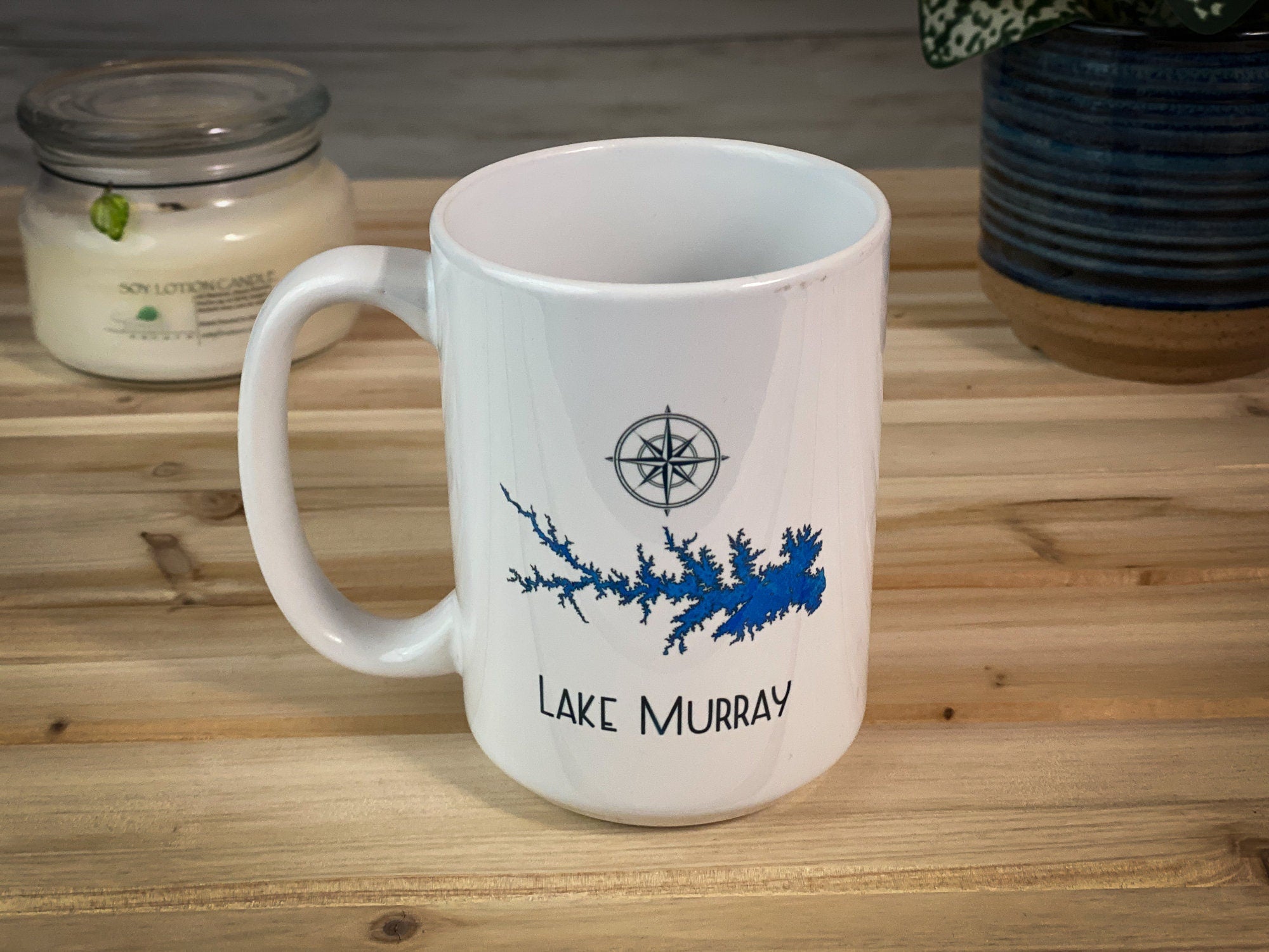 Make My Lake 15 oz Ceramic Mug