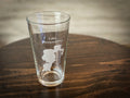 Lake Minnewashta Minnesota - Lake Life Gift - Laser engraved pint glass