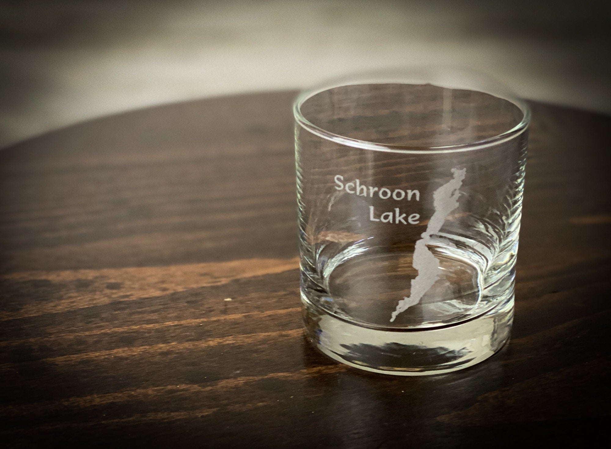Make My Lake 10.5 oz Rocks Glass