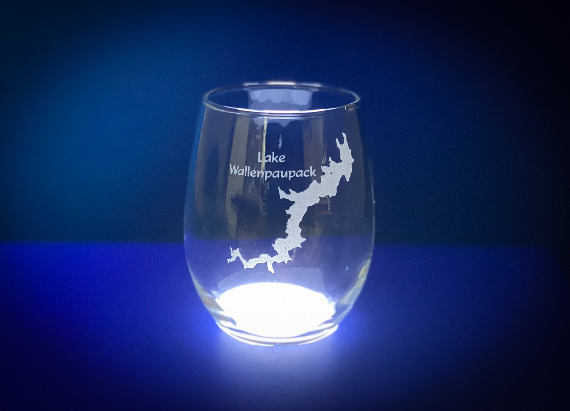 Yale Bulldogs Personalized 15oz. 2-Piece Stemless Wine Glass Set