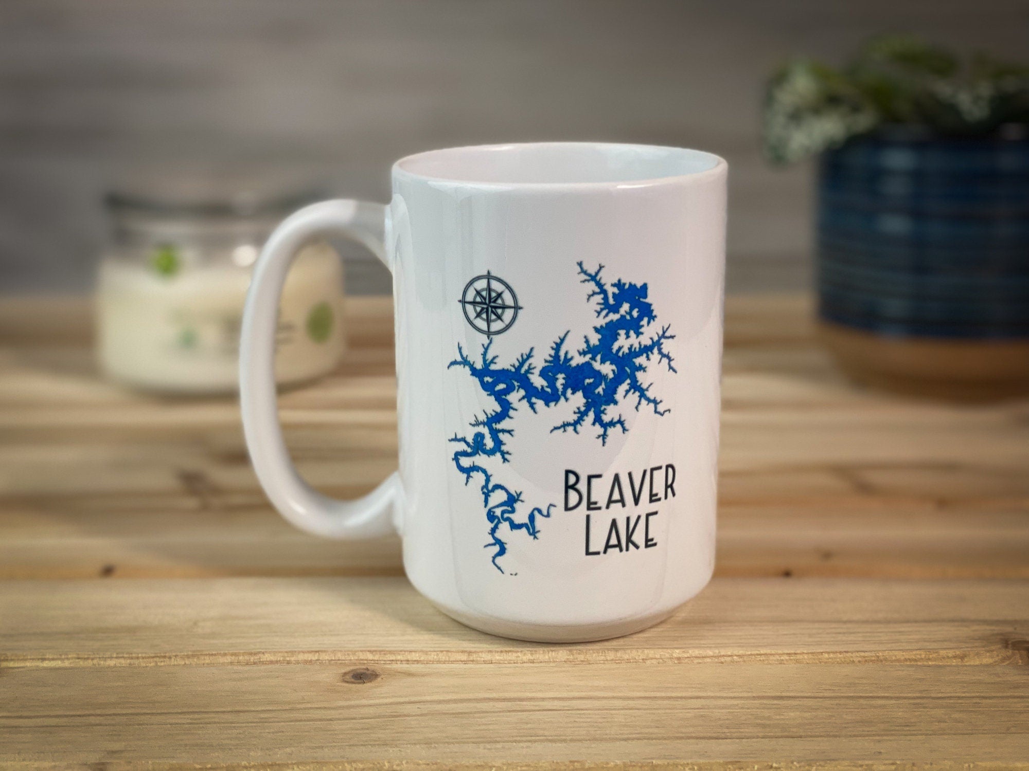 Make My Lake 15 oz Ceramic Mug