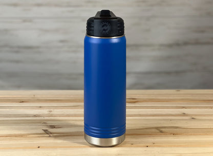 Blue Mountain Lake   - 20 oz Insulated Water Bottle