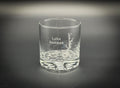 Lake Keowee South Carolina - Lake Life - Etched 10.25 oz Rocks Glass