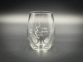 Lake Wylie - Lake LIfe - South Carolina - laser engraved stemless wine glass
