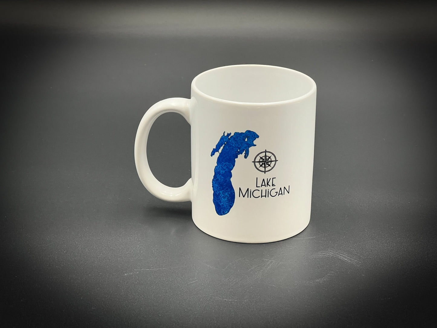 Lake Michigan - 11 oz Ceramic Mug - Full Color on both sides