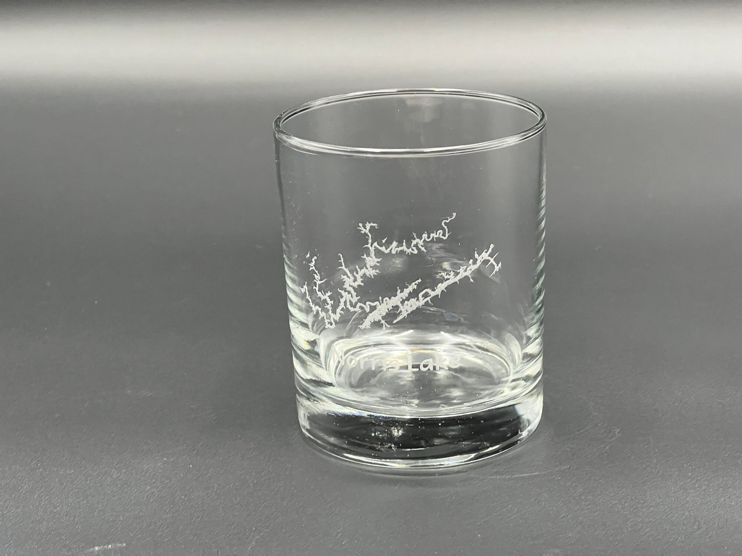 Norris Lake Tennessee - Etched 12.25 oz Double Rocks Glass