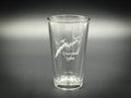 Cherokee Lake Tennessee - Laser engraved pint glass