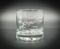 Lake Cumblerand Kentucky - Lake Life - Etched 10.25 oz Rocks Glass