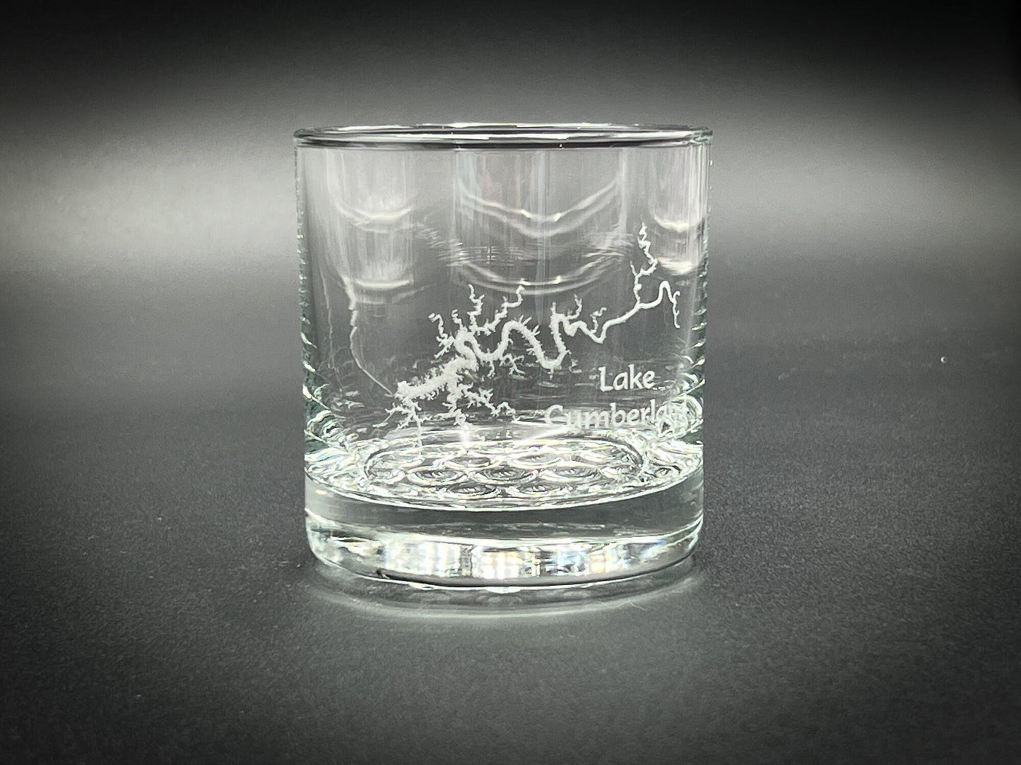 Lake Cumblerand Kentucky - Lake Life - Etched 10.25 oz Rocks Glass