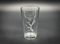 Jackson Lake - Georgia Lake Life - Laser engraved pint glass