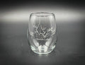 Lewis Smith Lake Alabama - 15 oz Stemless Wine Glass - Lake Life Gift
